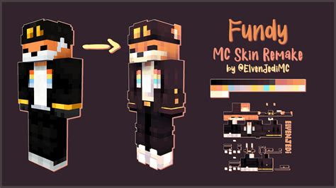 Remake of Fundy&39;s MC skin 1st of 4 Dream SMP remakes- check my profile for the rest Speedpaint httpsyoutu. . Fundy minecraft skin
